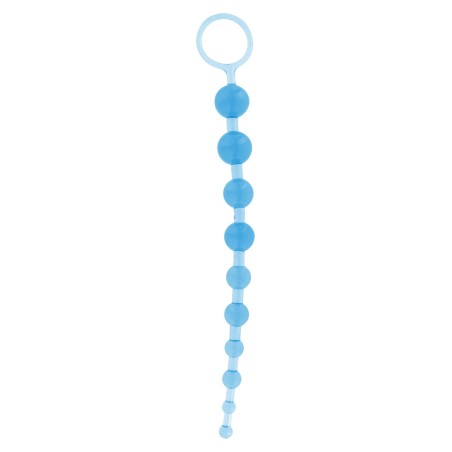 PERLINE ANALI GRADUALI FLESSIBILI THAI TOY BEADS BLU