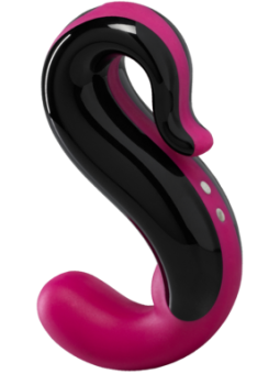 VIBRATORE FUN FACTORY \"DELIGHT\" CLICK 'N' CHARGE NERO/VIOLA